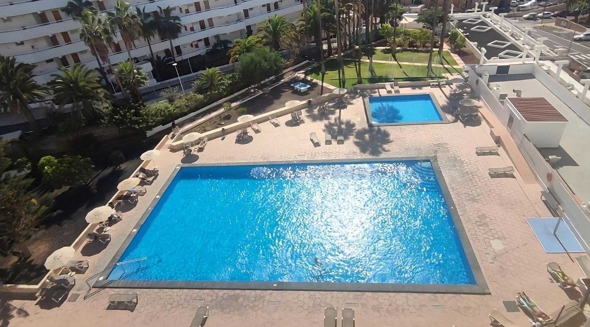 Blanco&Azul - Comfortable Ocean View Apartment Next To The Beach プラヤ・デ・ラス・アメリカス エクステリア 写真
