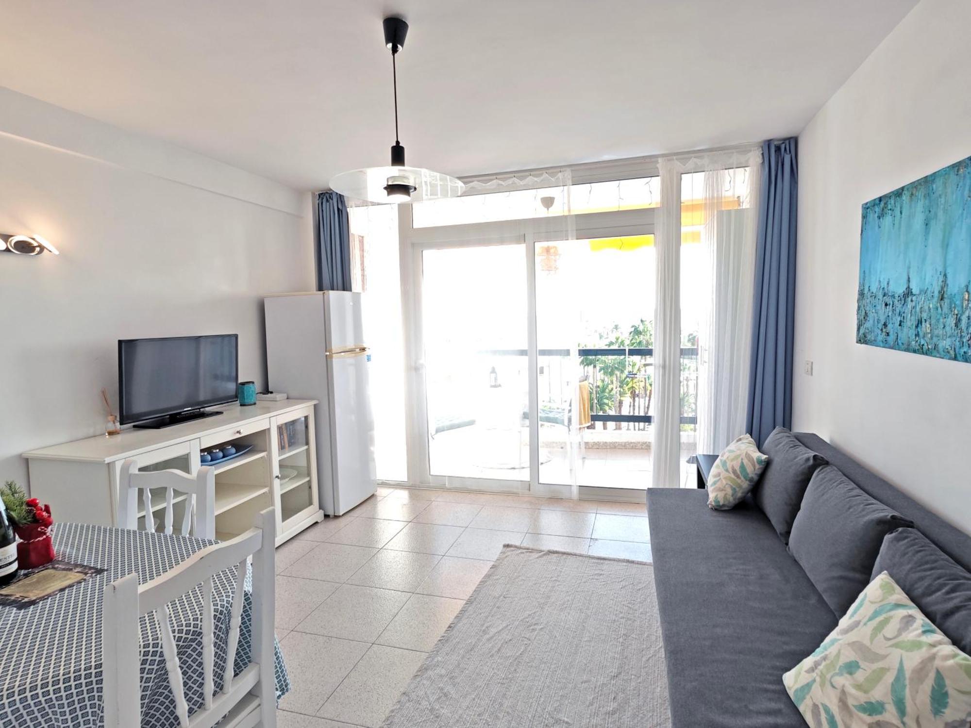 Blanco&Azul - Comfortable Ocean View Apartment Next To The Beach プラヤ・デ・ラス・アメリカス エクステリア 写真